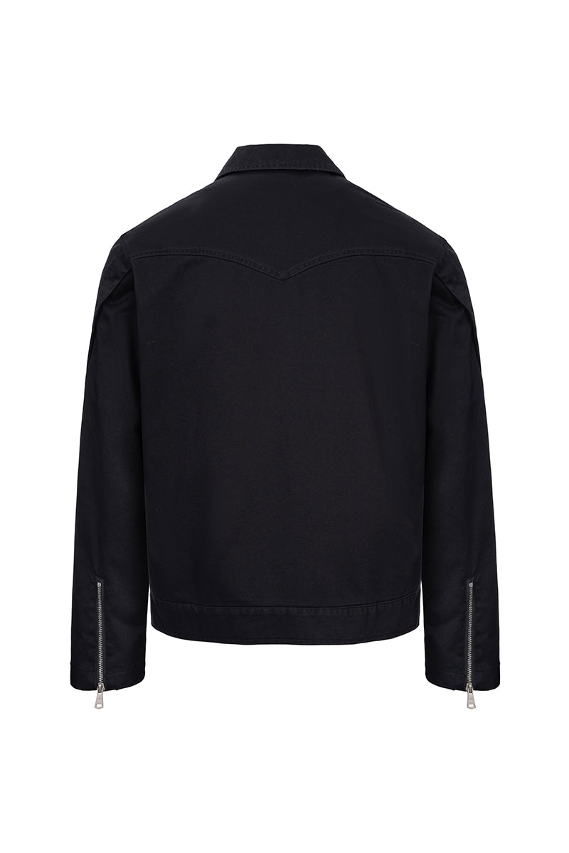CATSSTAC Bat Shadow Washed Canvas Work Jacket
