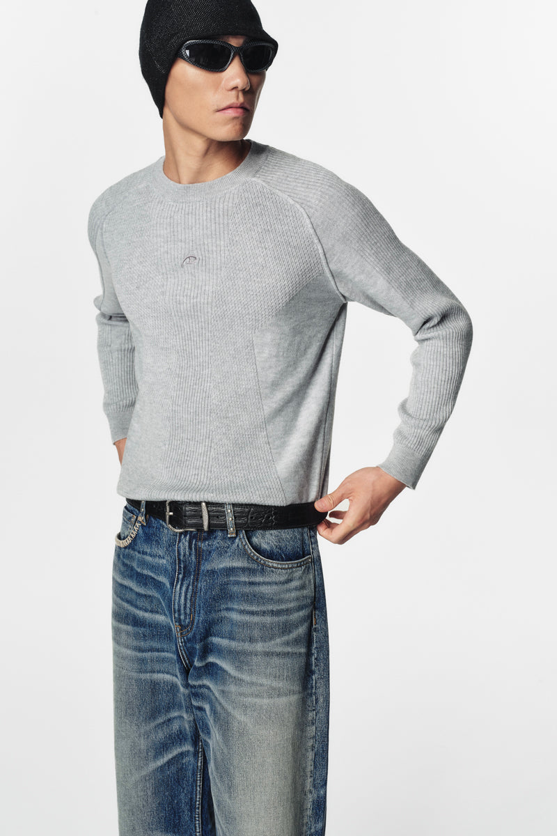 CATSSTAC Star Moon Silk-Wool Blend Sweater