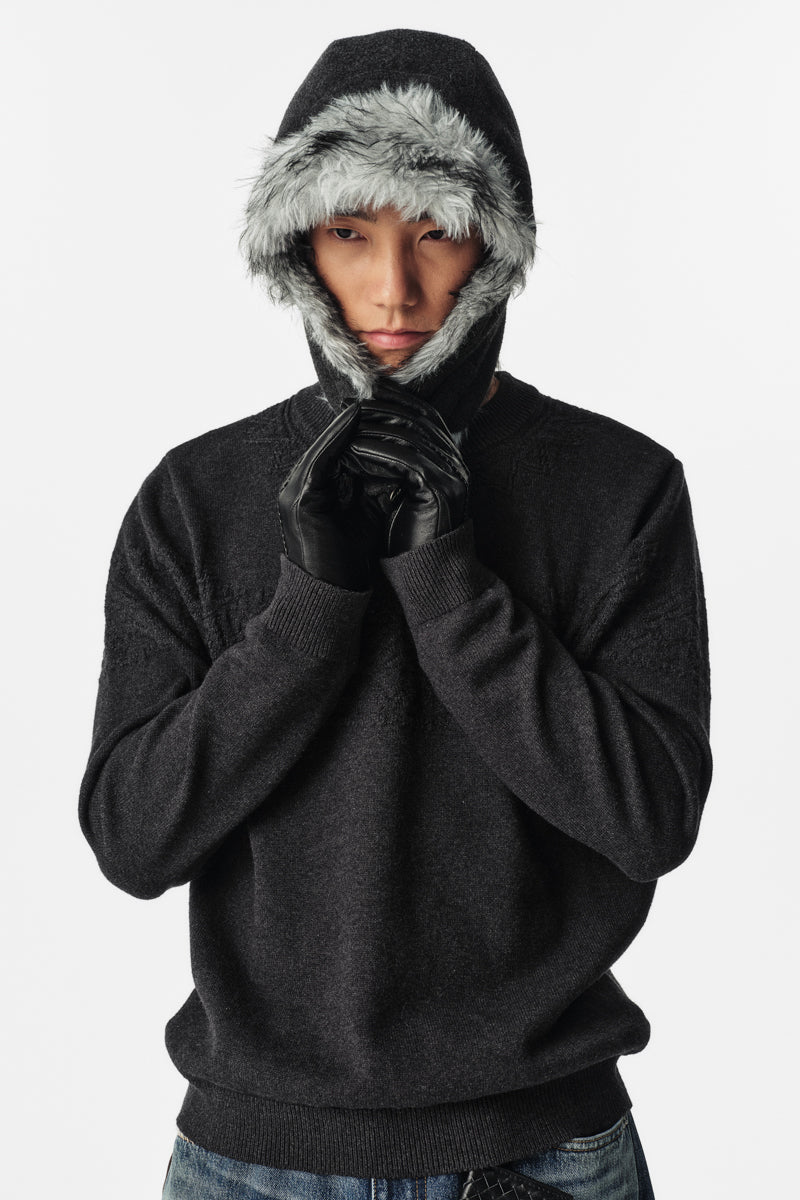 CATSSTAC Marseille Subtle Cable-Knit Wool Blend Sweater