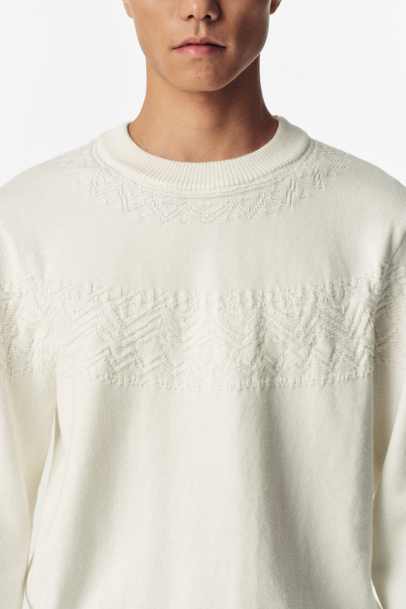 CATSSTAC Marseille Subtle Cable-Knit Wool Blend Sweater