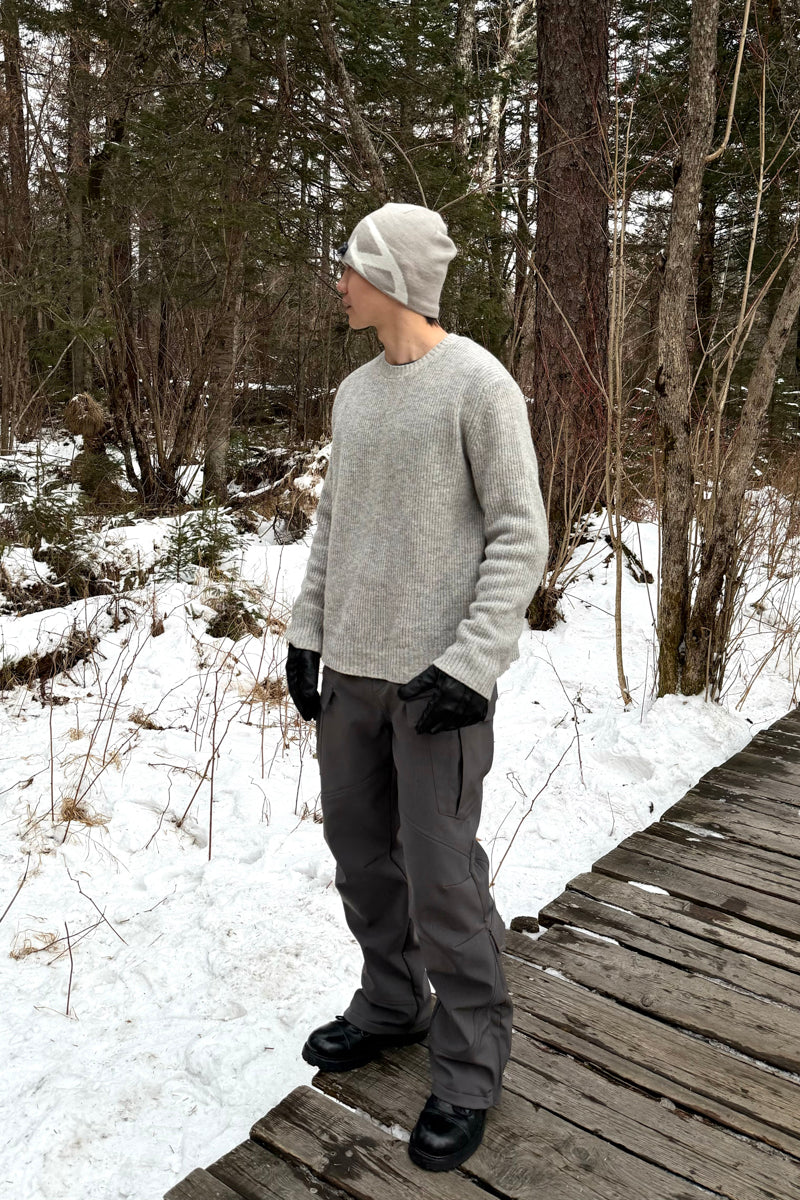 CATSSTAC All-wool crew neck sweater