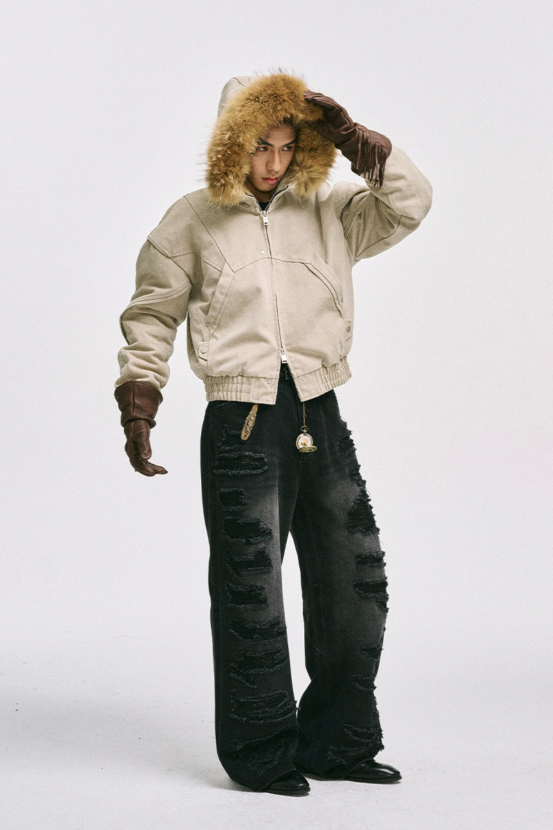 CATSSTAC Second-Generation Heavyweight Hooded Canvas Jacket