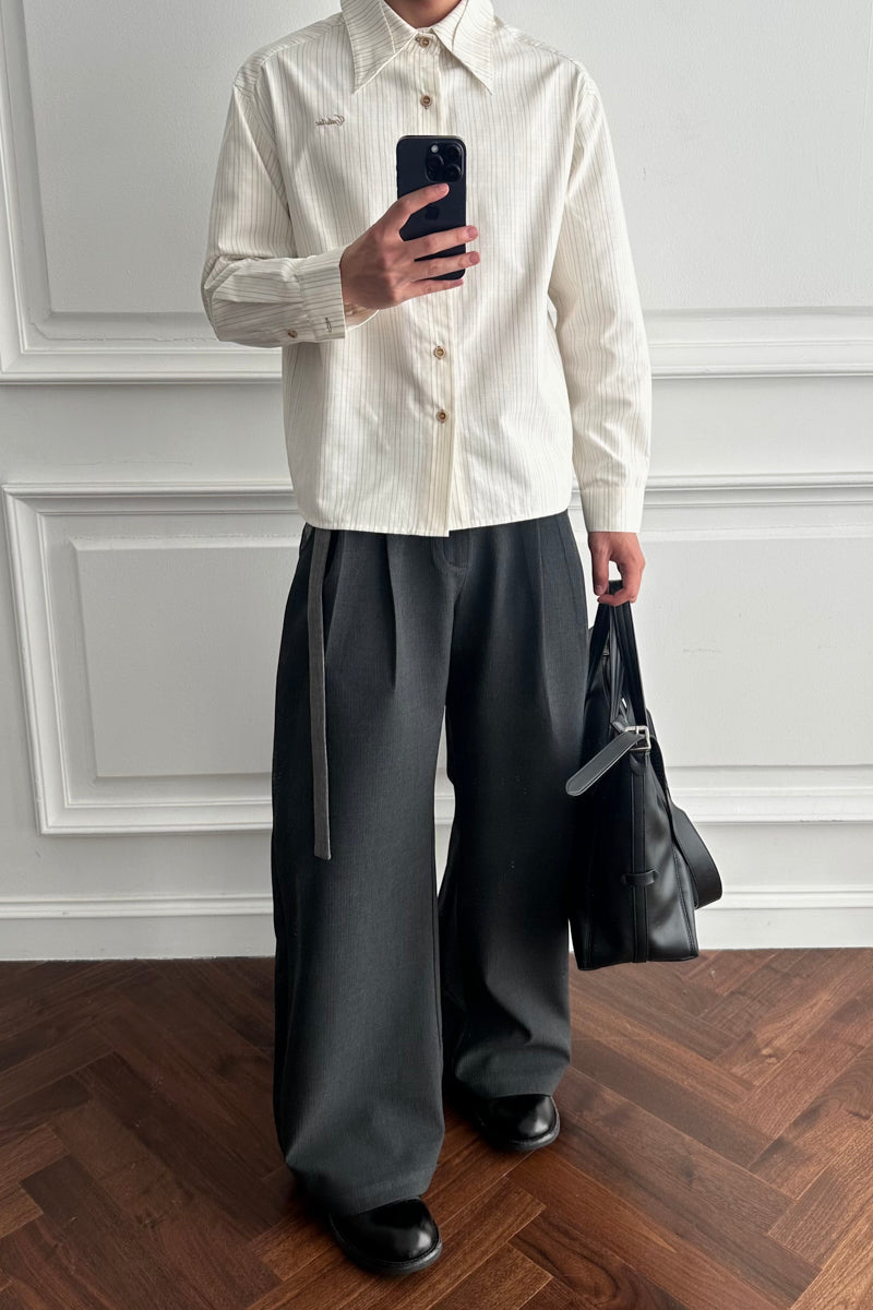 CATSSTAC French-style Striped Shirt