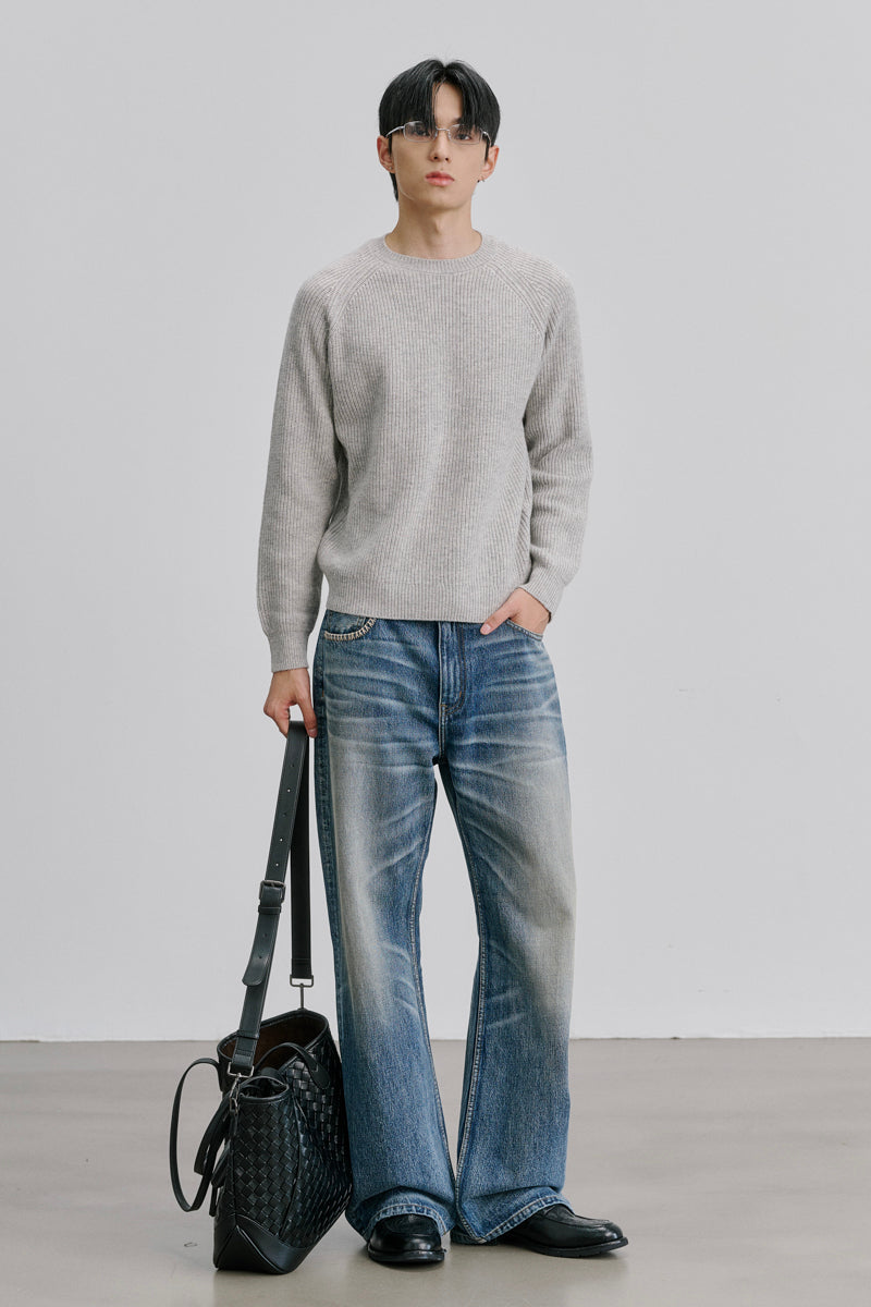 CATSSTAC Sunlit 50 Wool-Blend Crewneck Sweater
