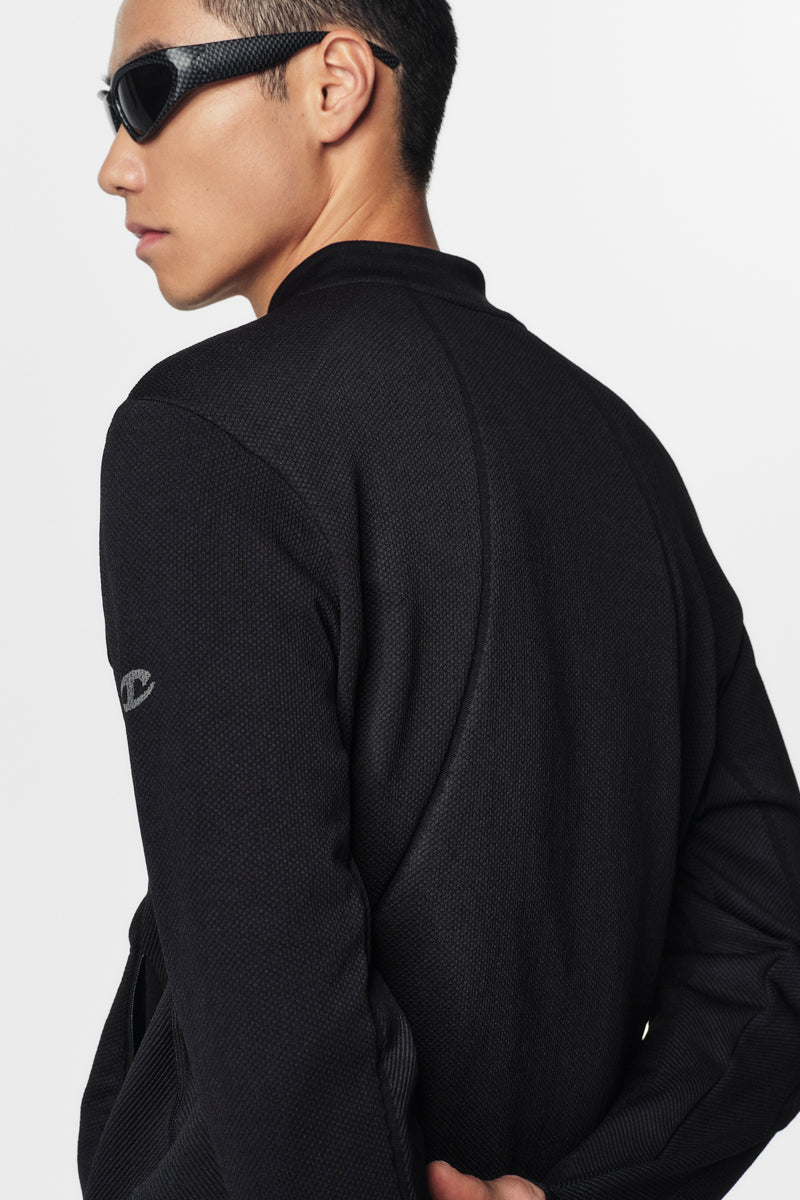 CATSSTAC Windrider Seamless Knit Lightweight Stand-Collar Jacket