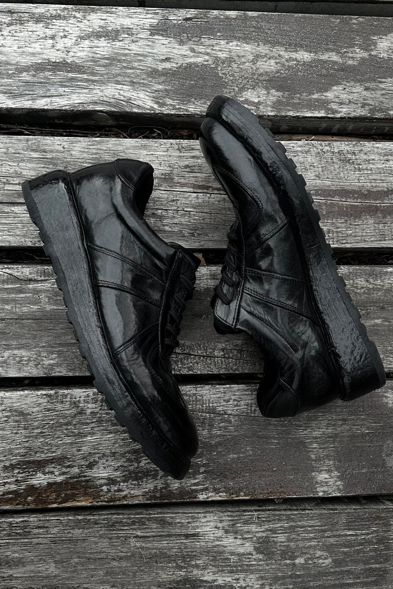 CATSSTAC washed horse leather training shoes