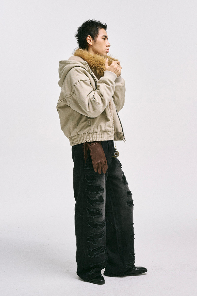 CATSSTAC Second-Generation Heavyweight Hooded Canvas Jacket
