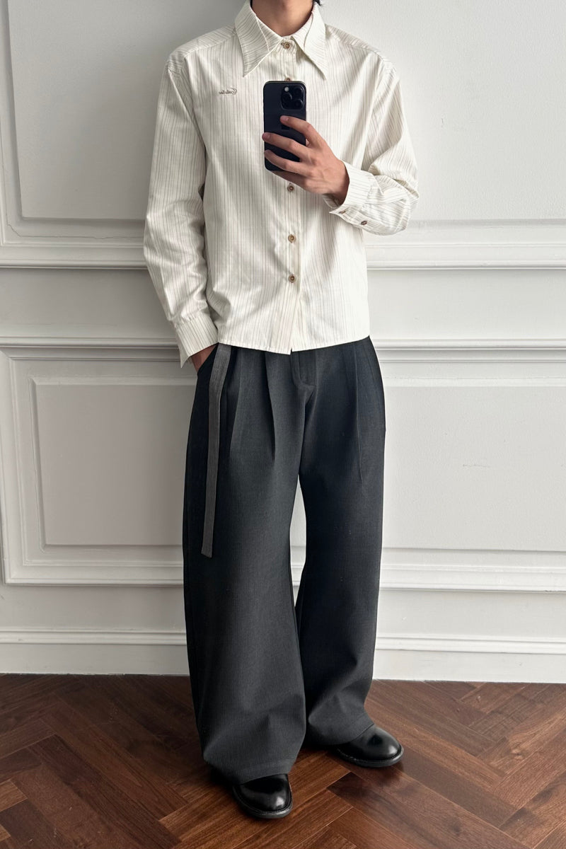 CATSSTAC French-style Striped Shirt