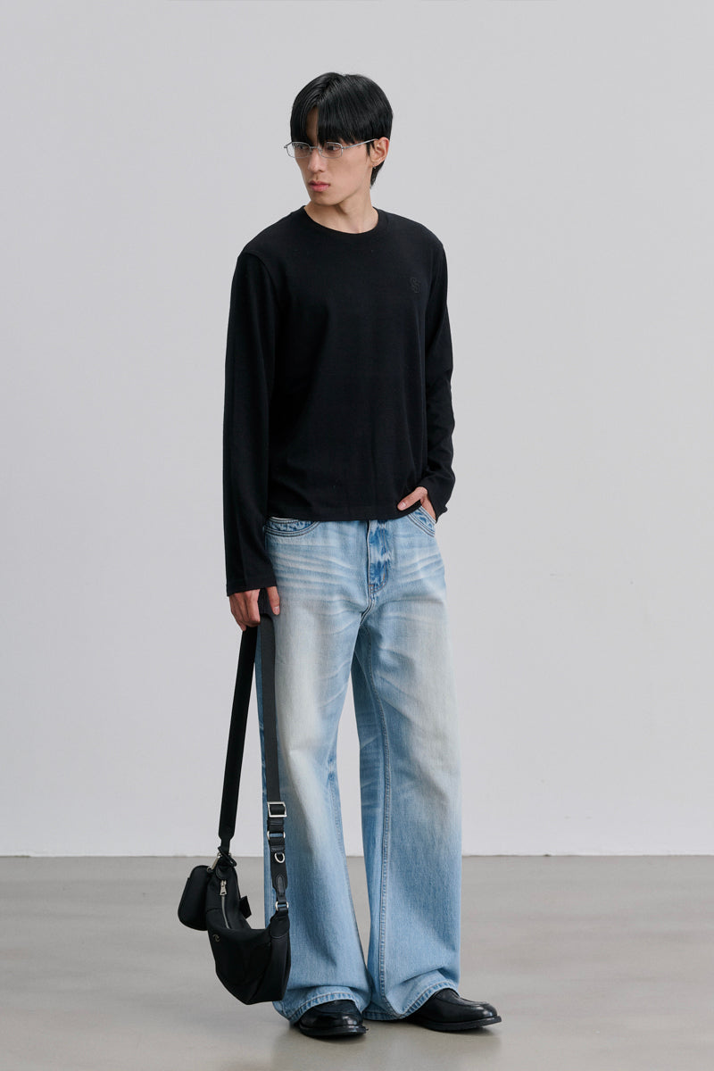 CATSSTAC Wool crew-neck base layer