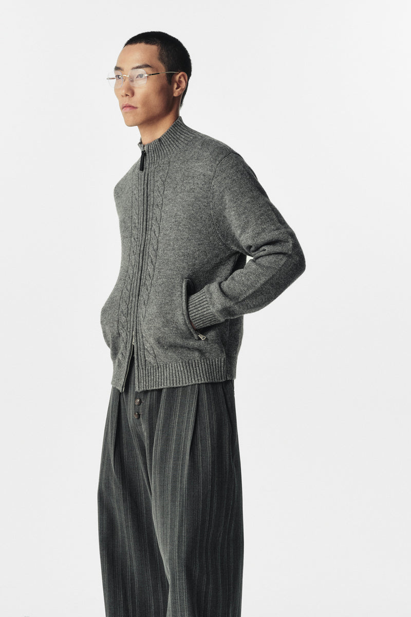 CATSSTAC Starflame Wool-Blend Jacquard Cardigan