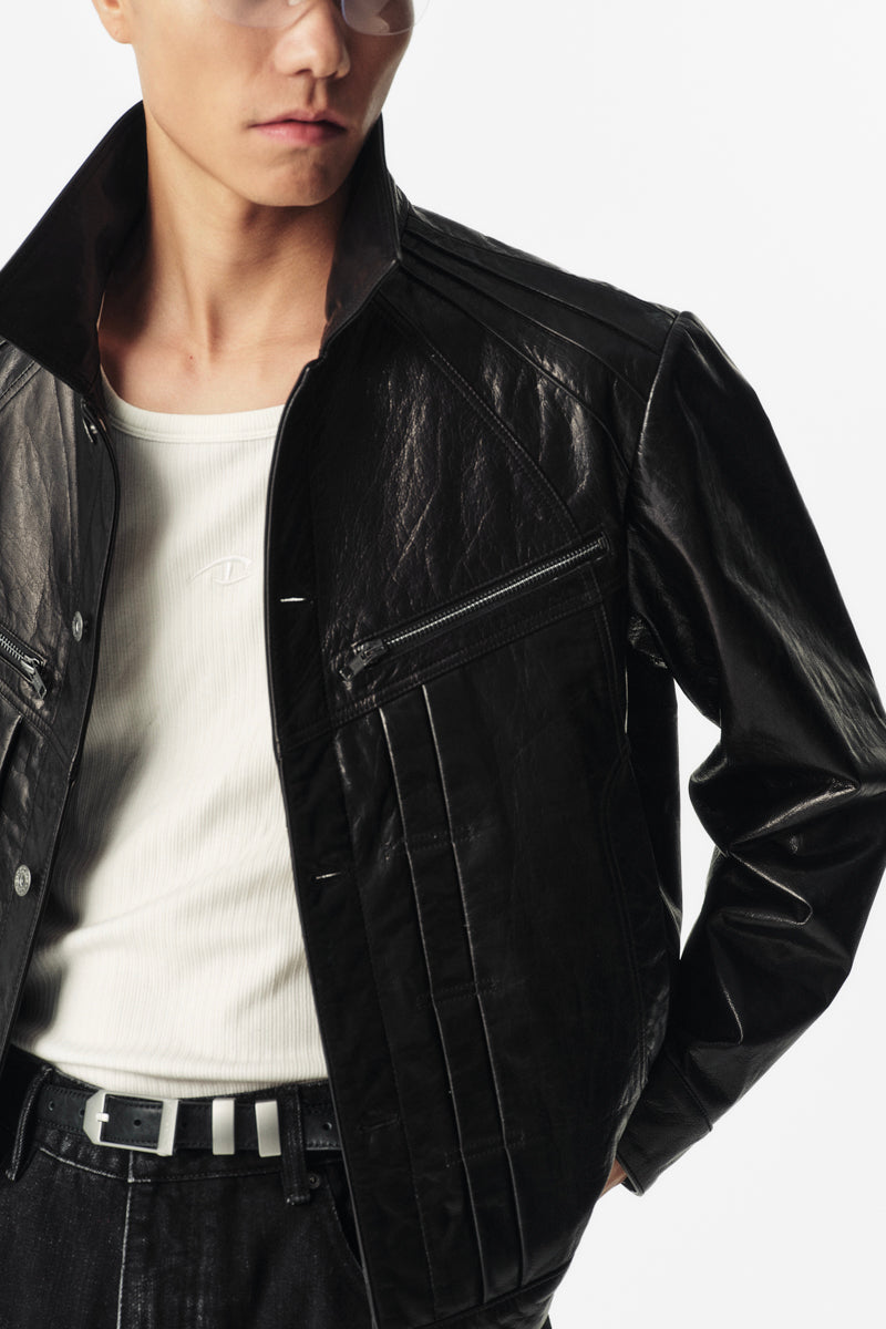 CATSSTAC Blackstring Type 1 Waxed Full-Grain Cowhide Jacket