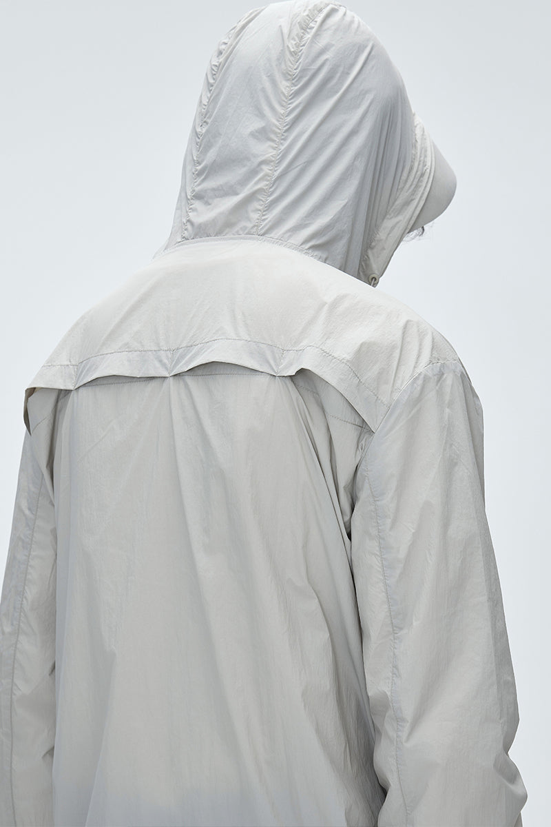 CATSSTAC Four‑Zip UPF50+ Cooling Jacket with Detachable Hood
