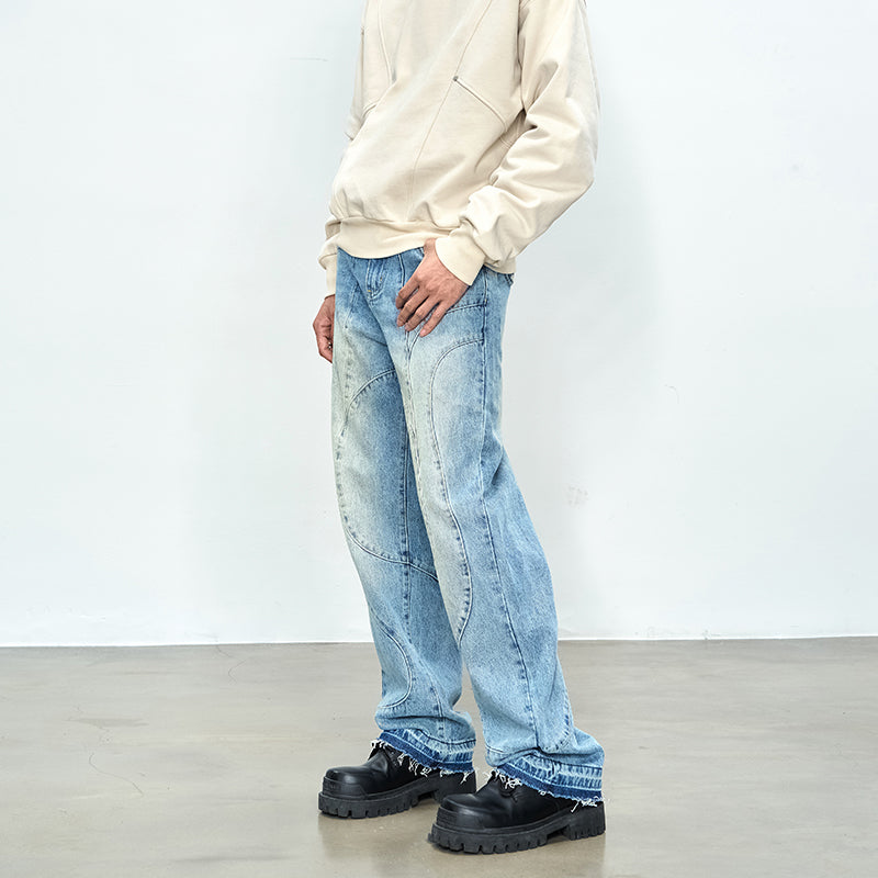 Partition Twill Jeans