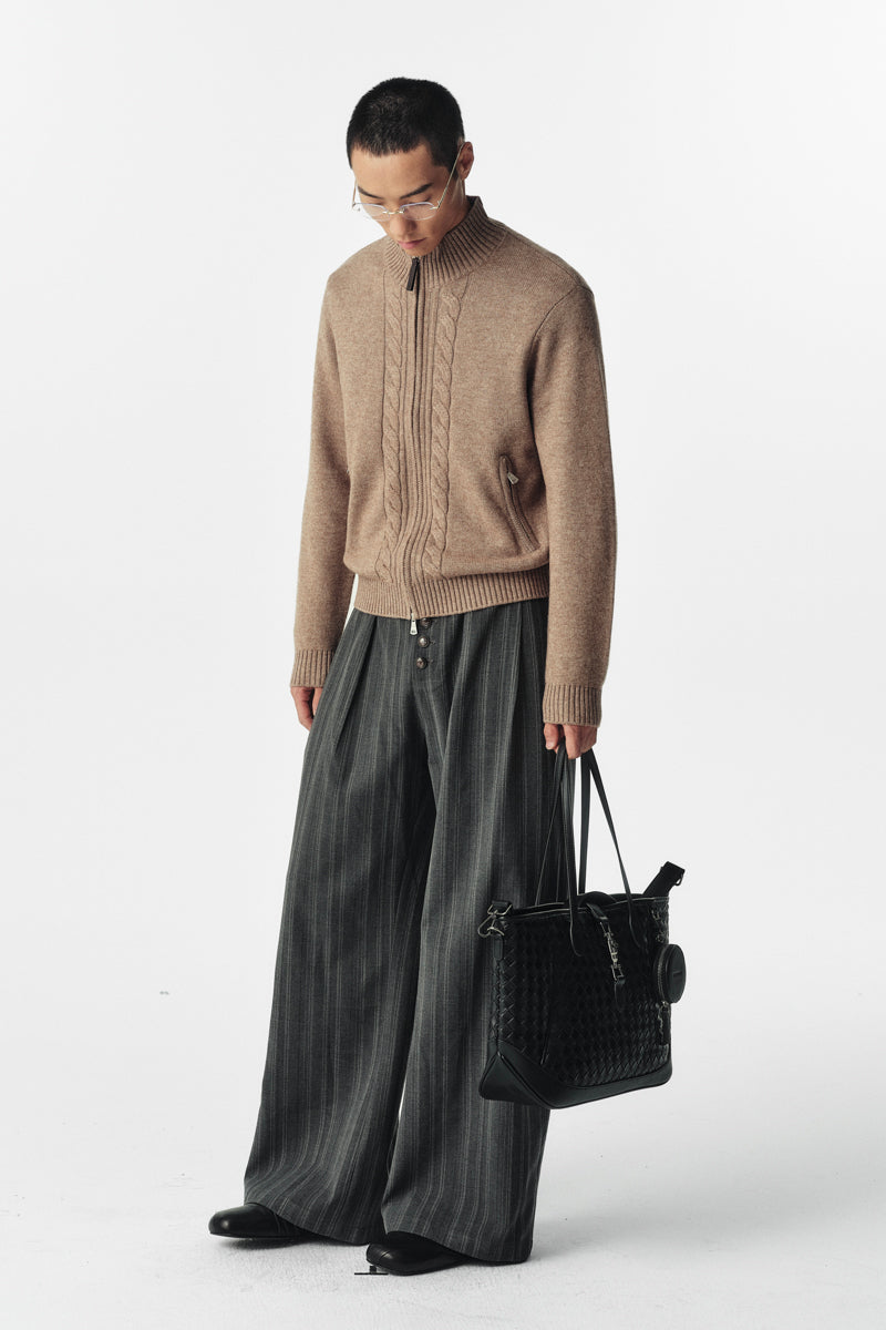 CATSSTAC Starflame Wool-Blend Jacquard Cardigan