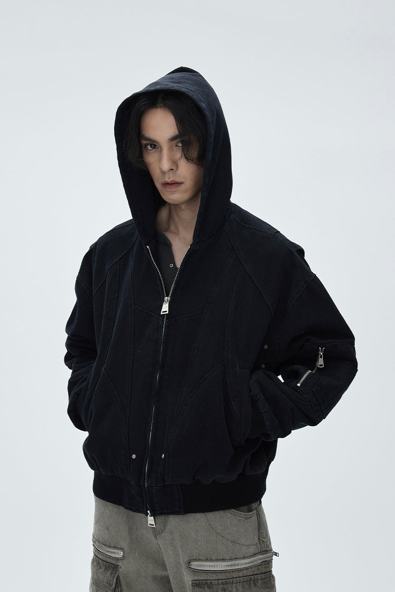 CATSSTAC Zuoshandiao Heavy-Duty Hooded Canvas Jacket