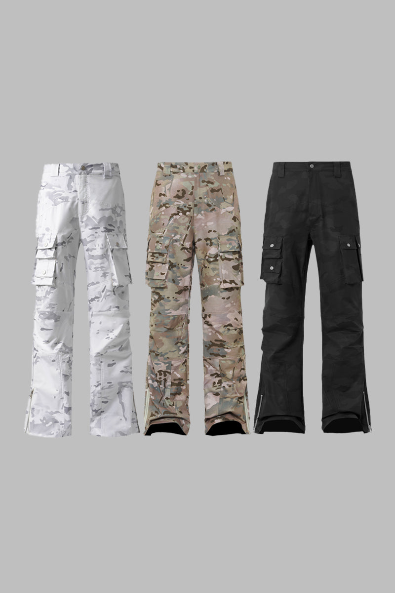 Multi-pocket Camouflage Pants