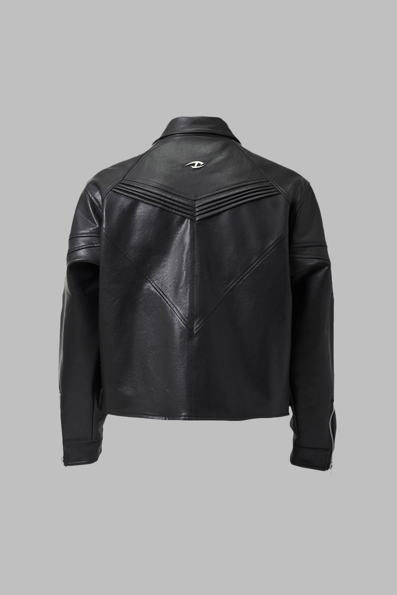 Dragon Scale Leather Jacket