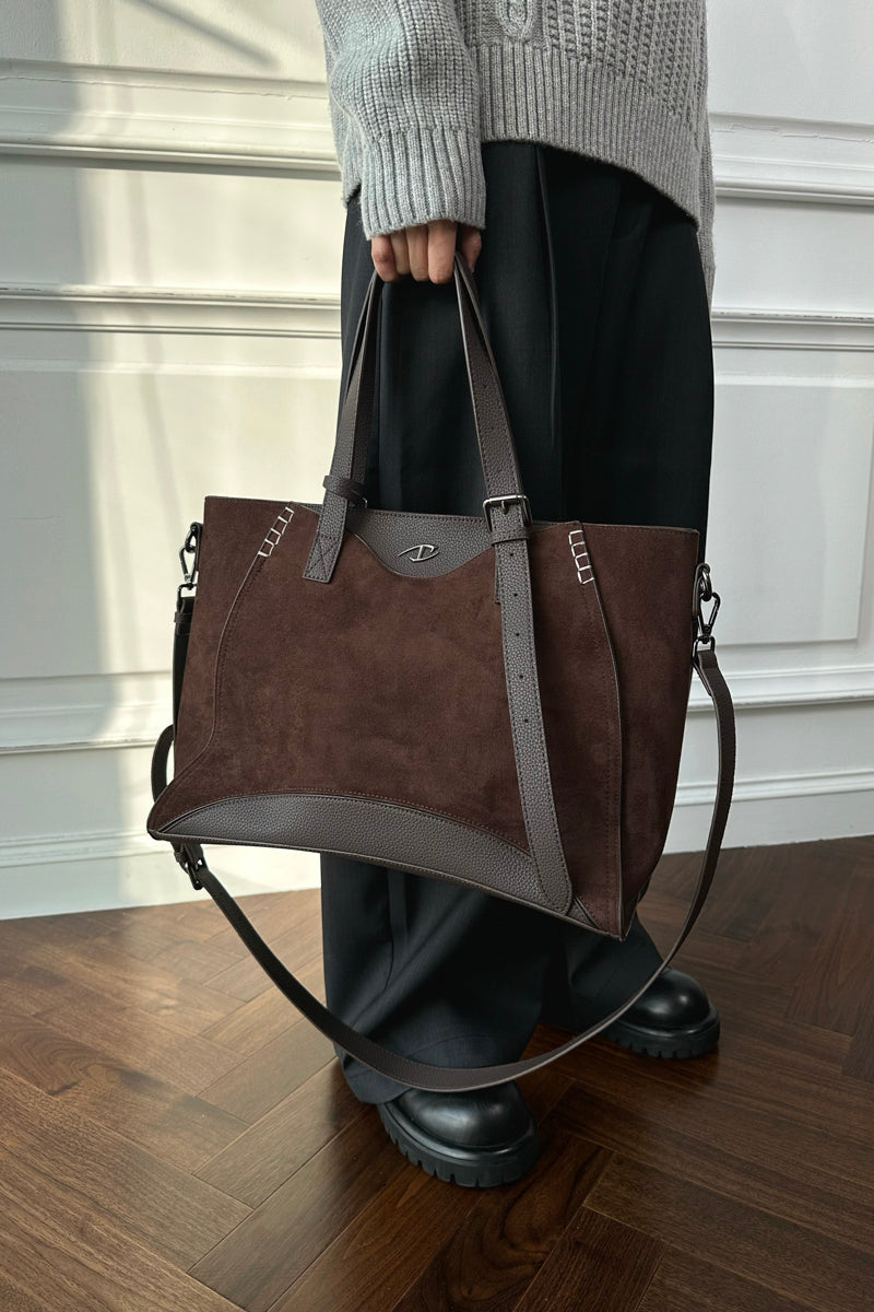 CATSSTAC Maya Suede Tote Bag