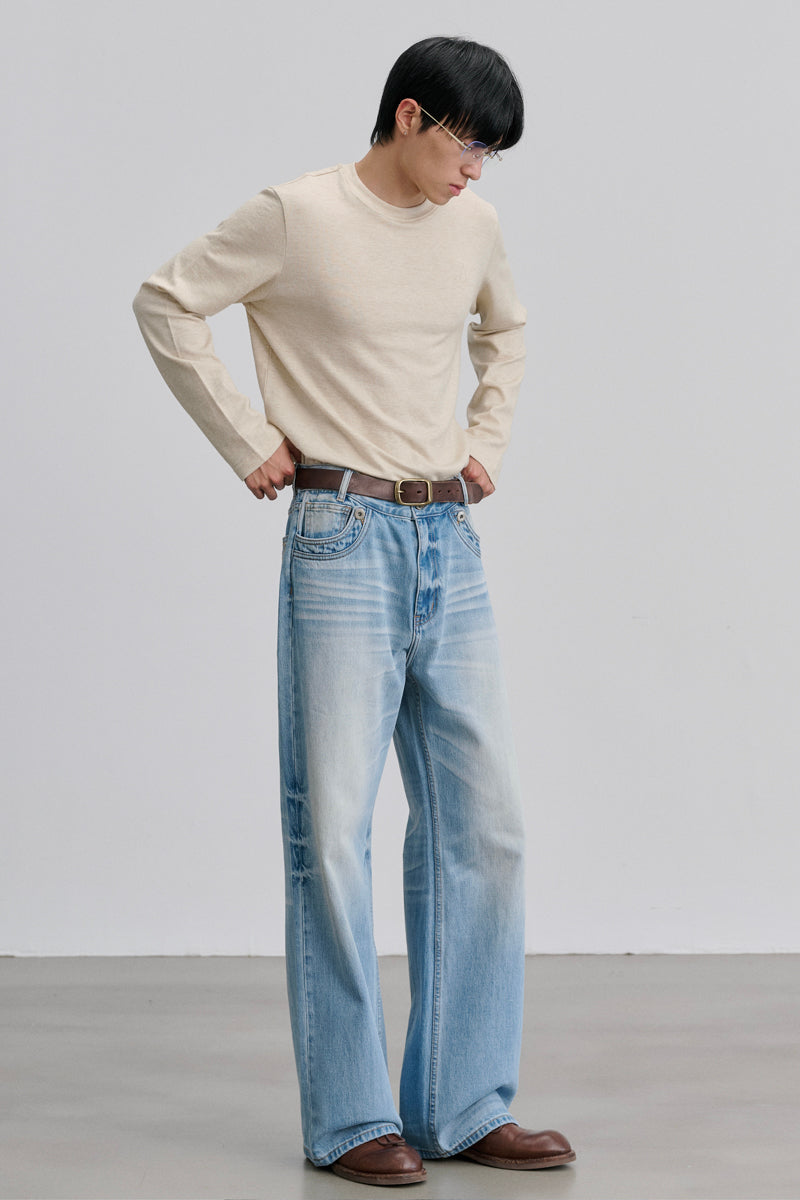 CATSSTAC Wool crew-neck base layer