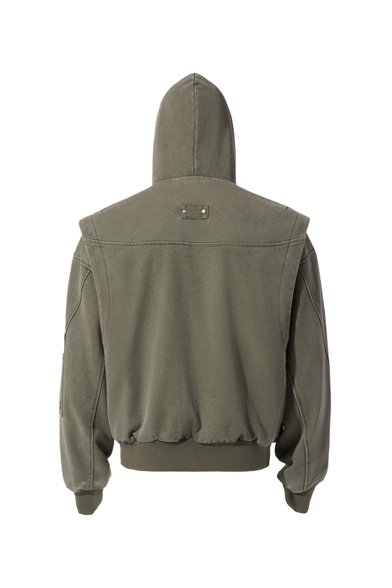 CATSSTAC Zuoshandiao Heavy-Duty Hooded Canvas Jacket
