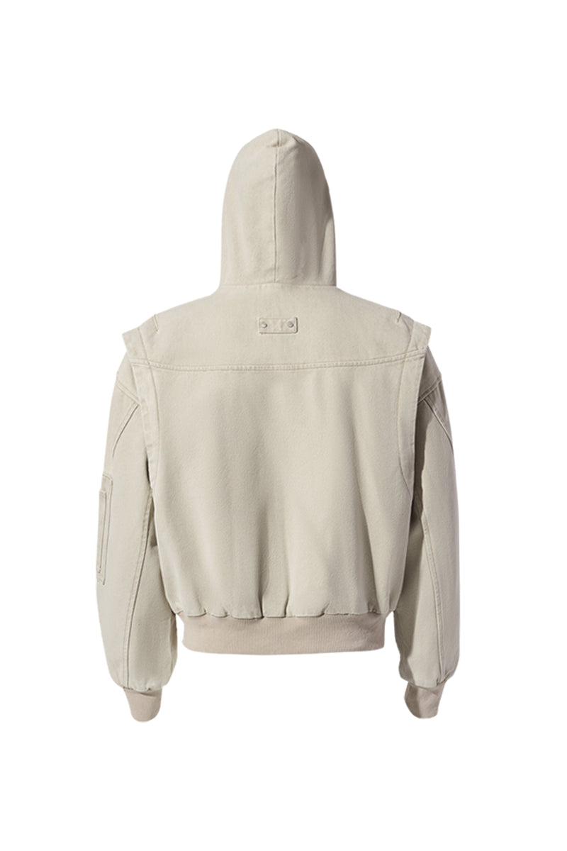 CATSSTAC Zuoshandiao Heavy-Duty Hooded Canvas Jacket