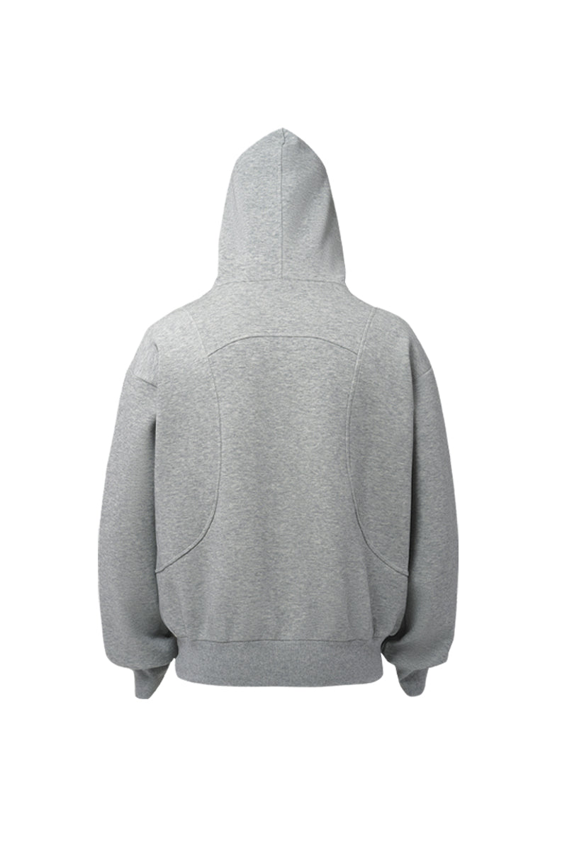 CATSSTAC detachable panel cut space cotton sweatshirt