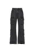 CATSSTAC Heavy-Duty Multi-Pocket Denim Jeans