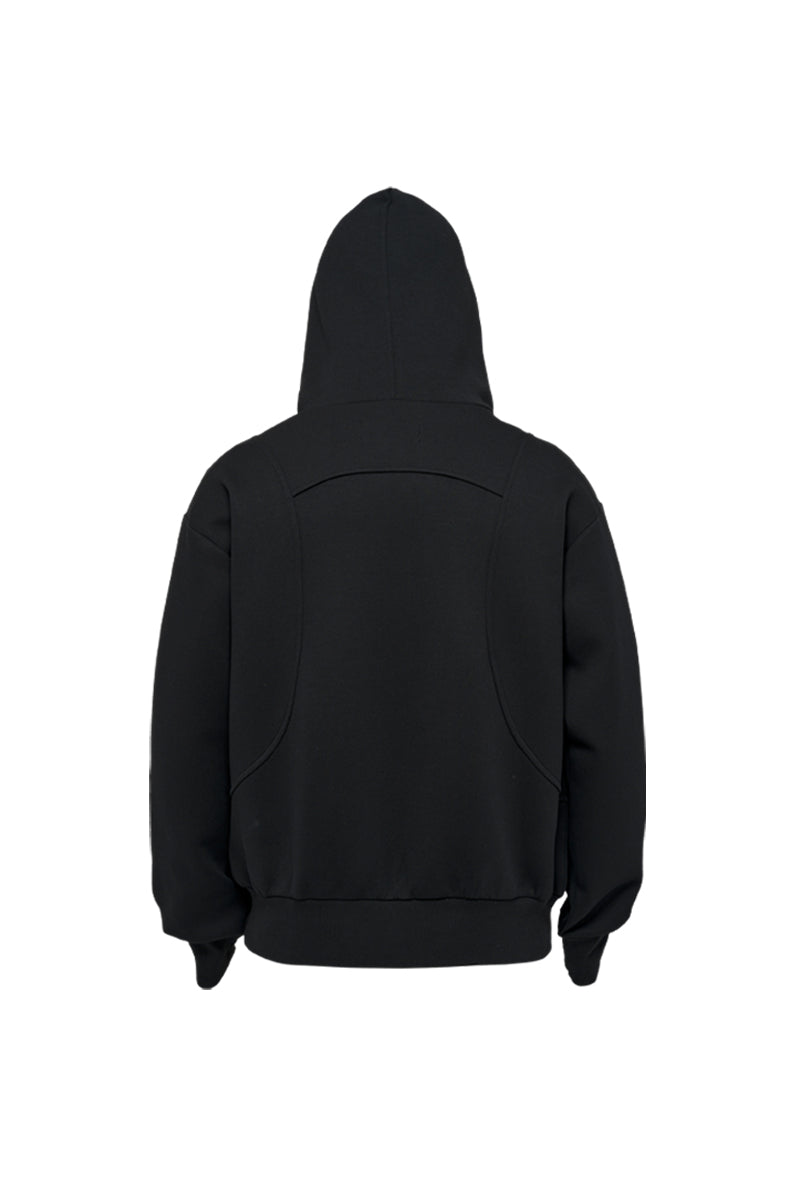 CATSSTAC detachable panel cut space cotton sweatshirt