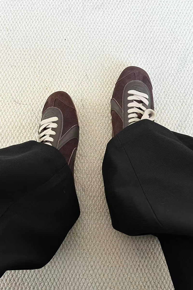 CATSSTAC Cowhide thin sole shoes