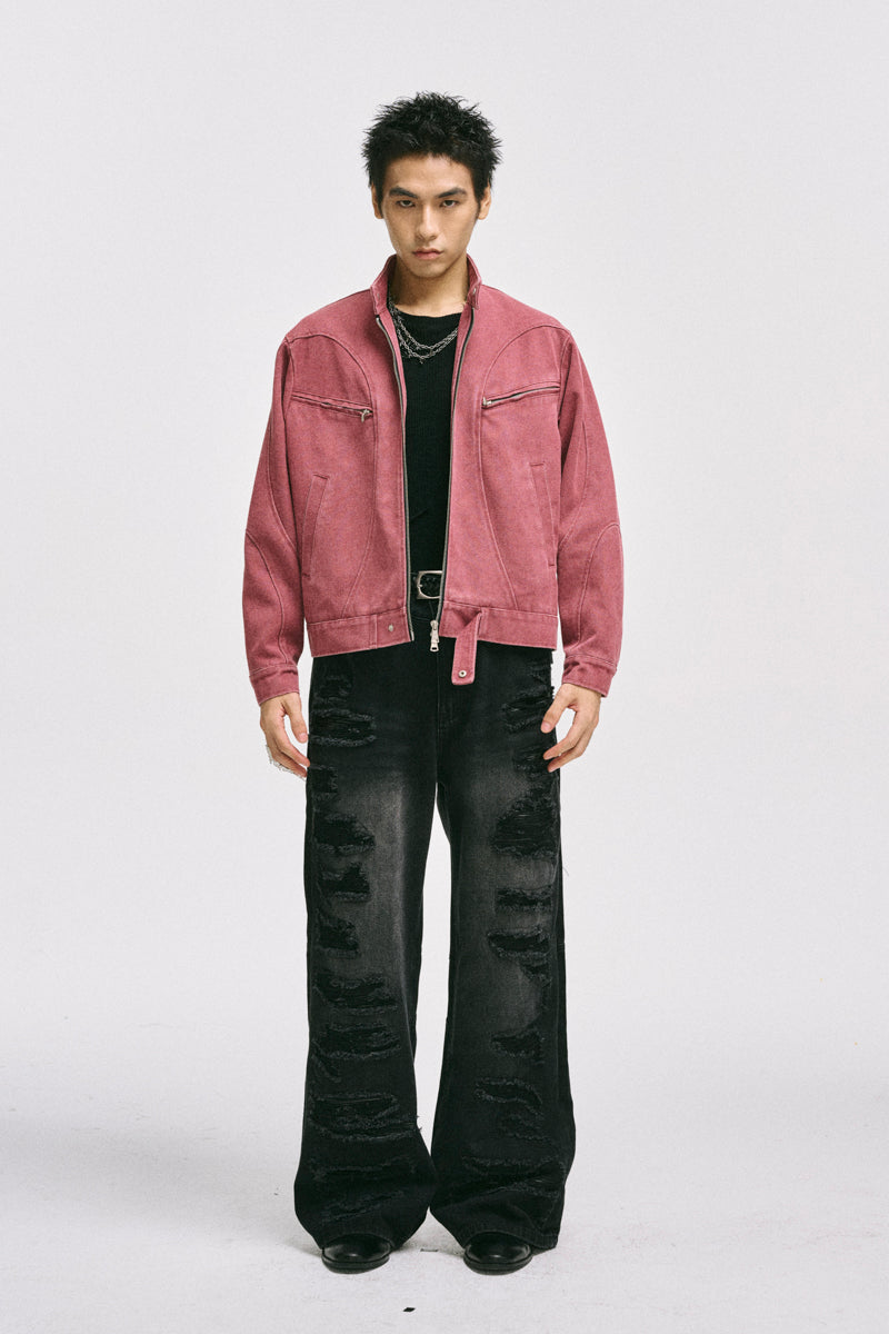 CATSSTAC Glacier Blue Harrington Heavy
