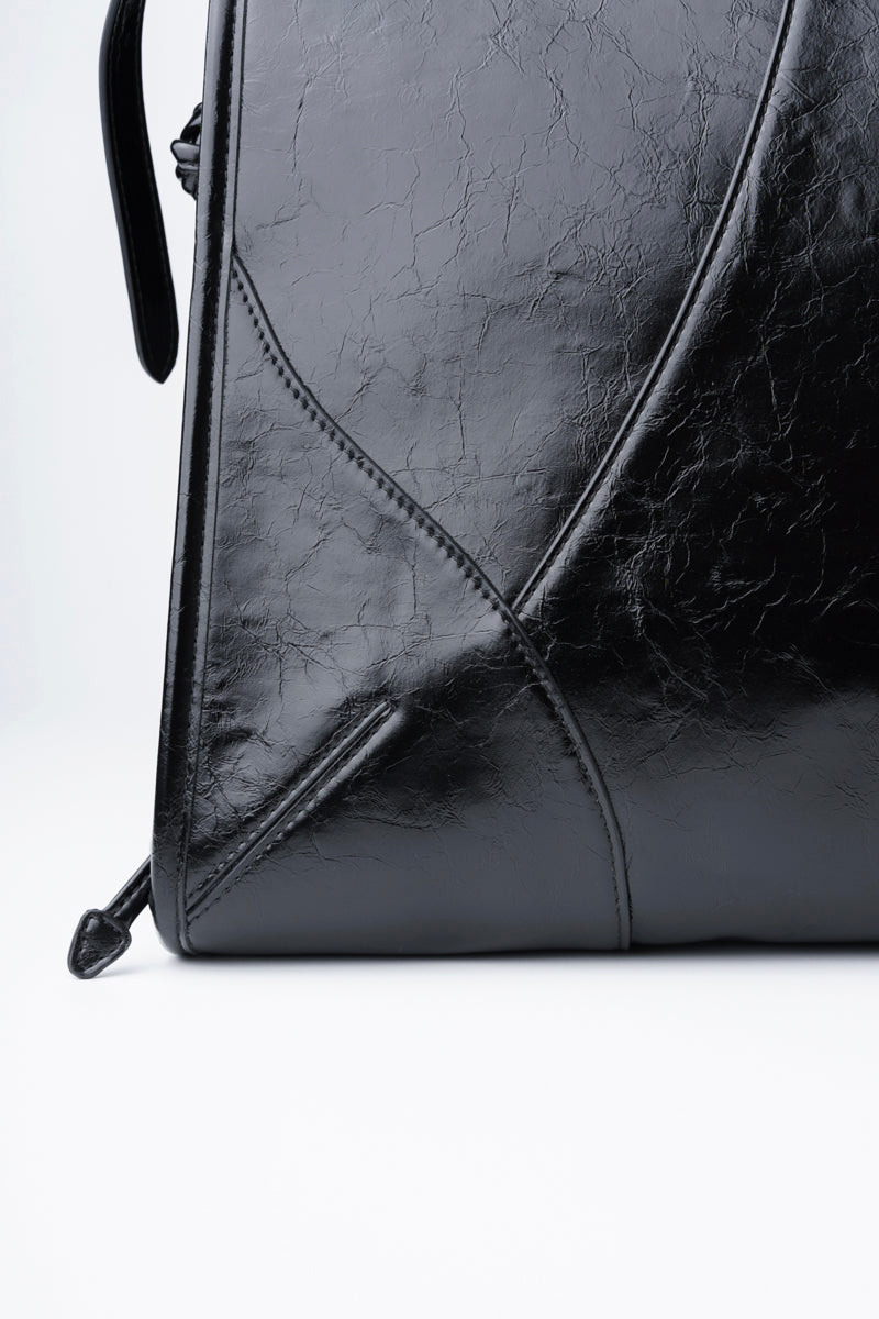 CATSSTAC Gentleman Waxed Leather Tote & Shoulder Bag