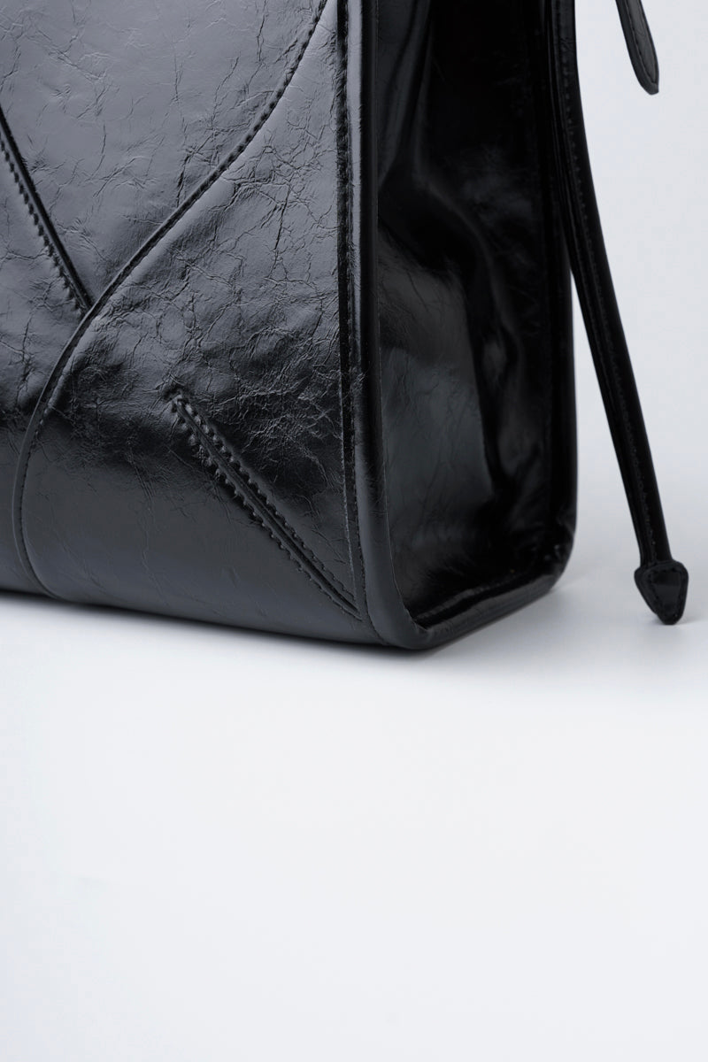 CATSSTAC Gentleman Waxed Leather Tote & Shoulder Bag