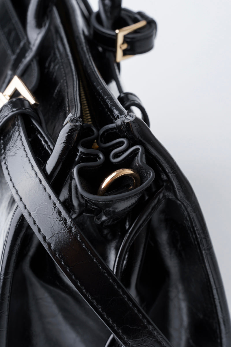 CATSSTAC Gentleman Waxed Leather Tote & Shoulder Bag