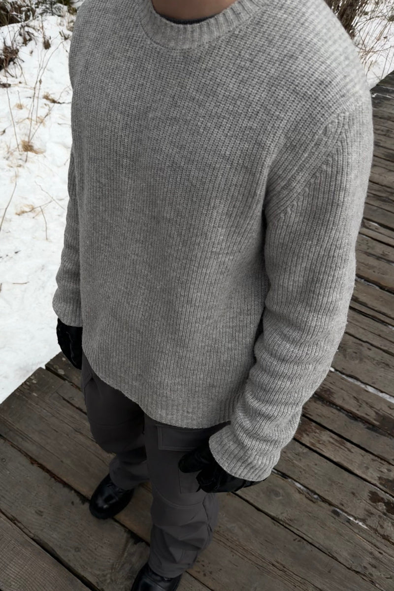 CATSSTAC All-wool crew neck sweater