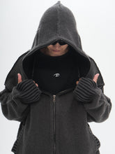 Load image into Gallery viewer, Ninja Heavy Zip-Up Woolen Jacket
